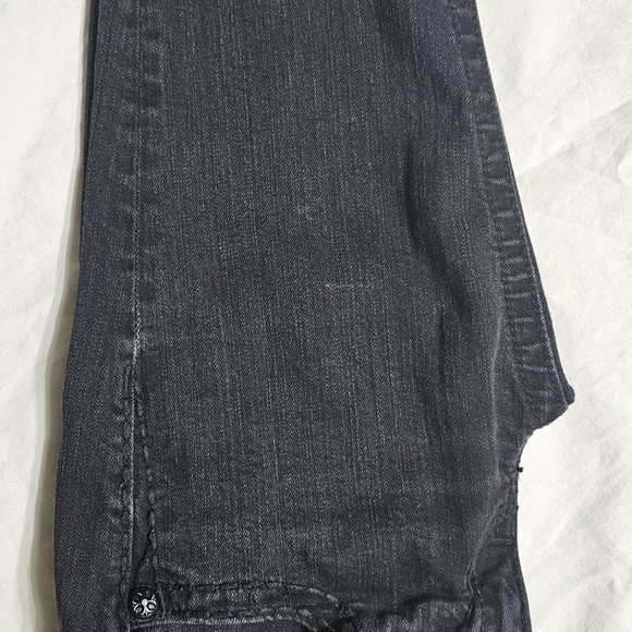 Miss Me Jeans  Womens 27/33  Embellished Bling Black Wash Boot Cut Demin #43 - Picture 8 of 9